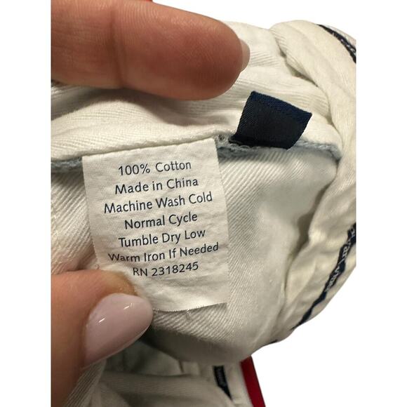 Vineyard Vines‎ By Shep & Ian Mens Chino Shorts Mid Rise Flat Front Blue Size 32 - Picture 6 of 9